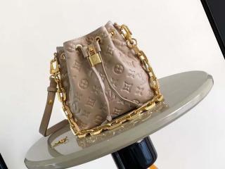 【M26530】 LOUIS VUITTON ルイヴィトン モノグラム バッグ コピー 25新作 クッサン バケット レディース ショルダーバッグ