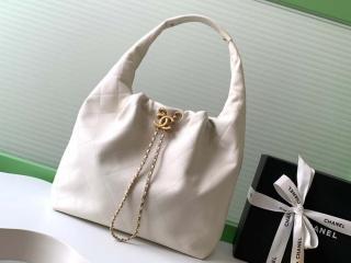 【AS5967-4】 CHANEL シャネル バッグ コピー 25/26年 クルーズ コレクション ショー カーフスキン ラージ ホーボー バッグ AS5976