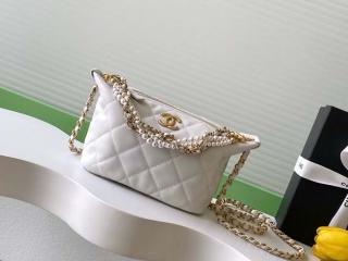 【AS5898-2】 CHANEL シャネル バッグ スーパーコピー チェーン ホーボーバッグ ラムスキン レディース ショルダーバッグ