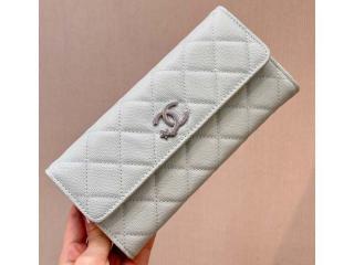 【AP3724-7】 CHANEL シャネル 長財布 スーパーコピー 25/26年秋冬 ロングフラップウォレット レディース 二つ折り財布