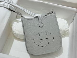 【evelyne16-03】 Hermes エルメス バッグ スーパーコピー Mini Evelyne 16 エブリンミニ レディース ショルダーバッグ シルバー金具