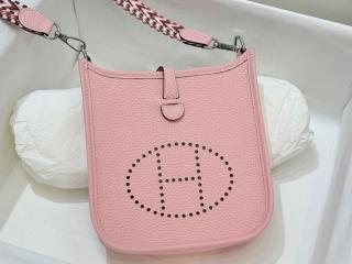 【evelyne16-09】 Hermes エルメス バッグ スーパーコピー Mini Evelyne 16 エブリンミニ レディース ショルダーバッグ シルバー金具