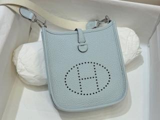 【evelyne16-13】 Hermes エルメス バッグ スーパーコピー Mini Evelyne 16 エブリンミニ レディース ショルダーバッグ シルバー金具
