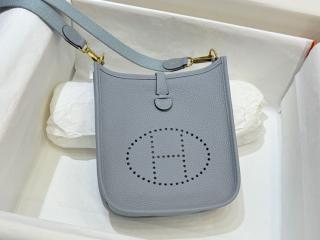 【evelyne16-24】 Hermes エルメス バッグ スーパーコピー Mini Evelyne 16 エブリンミニ レディース ショルダーバッグ ゴールド金具