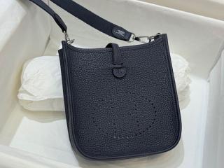 【evelyne16-30】 Hermes エルメス バッグ スーパーコピー Mini Evelyne 16 エブリンミニ レディース ショルダーバッグ シルバー金具
