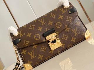 【M27266】 LOUIS VUITTON ルイヴィトン モノグラム バッグ コピー 25新作 Trunkie トランキー EW レディース ショルダーバッグ