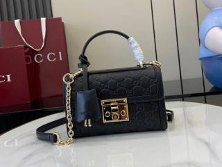 【848884-1】 グッチ バッグ スーパーコピー 25新作 〔パドロック〕 Padlock スモール トップハンドルバッグ ショルダーバッグ