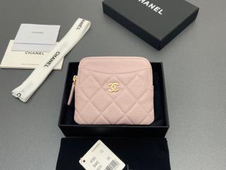【AP2601-14】 CHANEL シャネル 財布 スーパーコピー コインパースウォレット グレインド カーフスキン レディース ラウンドファスナー財布