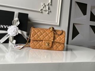 【AS1787-04】 CHANEL シャネル バッグ コピー ミニ フラップ バッグ ラムスキン レディース ショルダーバッグ