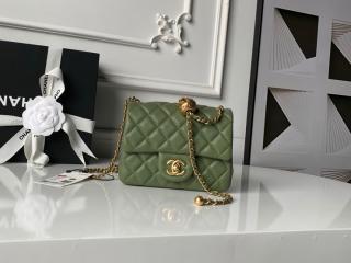 【AS1786-05】 CHANEL シャネル バッグ スーパーコピー ミニ フラップ バッグ ラムスキン レディース ショルダーバッグ