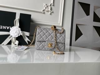 【AS1786-07】 CHANEL シャネル バッグ スーパーコピー ミニ フラップ バッグ ラムスキン レディース ショルダーバッグ