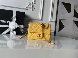 【AS1786-08】 CHANEL シャネル バッグ コピー ミニ フラップ バッグ ラムスキン レディース ショルダーバッグ