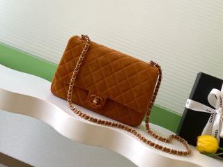 【AS5987-B22723-U5319】 CHANEL シャネル バッグ スーパーコピー 25/26年 クルーズ コレクション ショー スエード カーフスキン & ラムスキン フラップ バッグ