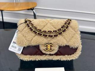 【AS5149-1】 CHANEL シャネル バッグ コピー フラップバッグ ムートン レザー レディース ショルダーバッグ AS5148
