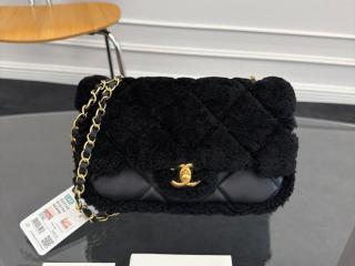 【AS5149-3】 CHANEL シャネル バッグ コピー フラップバッグ ムートン レザー レディース ショルダーバッグ AS5148