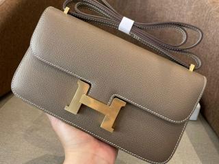 【elan-17】 Hermes エルメス バッグ スーパーコピー Constance elan コンスタンス エラン ヴォー・エプソン ショルダーバッグ 半手縫