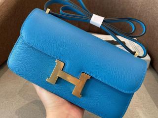 【elan-19】 Hermes エルメス バッグ スーパーコピー Constance elan コンスタンス エラン ヴォー・エプソン ショルダーバッグ 半手縫