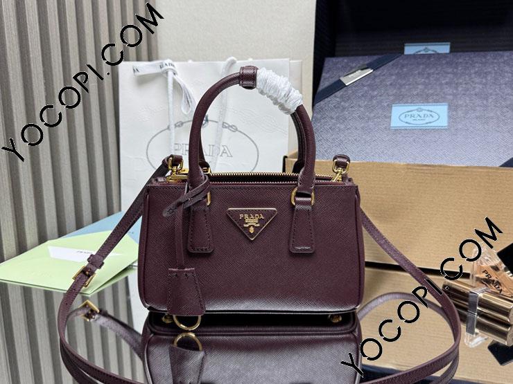 1BA916-1】 PRADA プラダ バッグ スーパーコピー 25新作 サフィアーノ