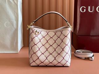 【815118 FAFF1 8649】 GUCCI グッチ バッグ コピー 25新作 〔GGエンブレム〕スモール バケットバッグ レディース ショルダーバッグ