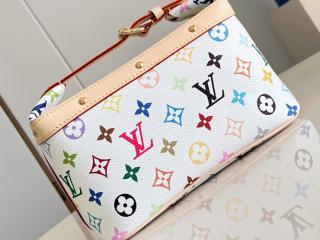 【M27900】 LOUIS VUITTON ルイヴィトン モノグラム･マルチカラー バッグ スーパーコピー 25新作 LV × TM クルーザー･トワレバッグ ハンドバッグ