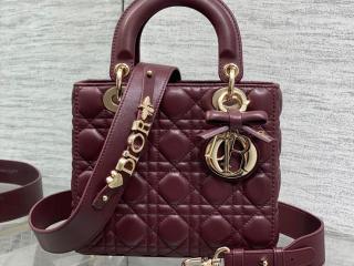 【M0531OUQA-4】 Lady Dior ディオール バッグ コピー ストラップ付き バッグ スモール カナージュ ラムスキン レディース ショルダーバッグ