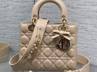 【M0531OUQA-5】 Lady Dior ディオール バッグ スーパーコピー ストラップ付き バッグ スモール カナージュ ラムスキン レディース ショルダーバッグ