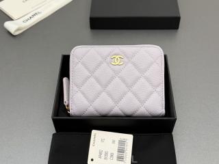 【AP4652-12】 CHANEL シャネル 財布 スーパーコピー コインケース ミニ財布 グレインド カーフスキン レディース 二つ折り財布