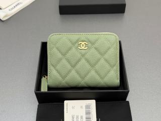 【AP4652-15】 CHANEL シャネル 財布 コピー コインケース ミニ財布 グレインド カーフスキン レディース 二つ折り財布