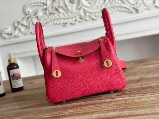 【Lindy19-03】 Hermes エルメス バッグ スーパーコピー mini Lindy リンディ ミニ ショルダーバッグ 半手縫