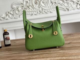 【Lindy19-04】 Hermes エルメス バッグ コピー mini Lindy リンディ ミニ ショルダーバッグ 半手縫