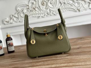 【Lindy19-05】 Hermes エルメス バッグ スーパーコピー mini Lindy リンディ ミニ ショルダーバッグ 半手縫
