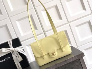 【AS6130-5】 CHANEL シャネル バッグ スーパーコピー 26年春夏 スモール フラップ バッグ シャイニー グレインド カーフスキン ショルダーバッグ