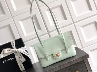 【AS6130-6】 CHANEL シャネル バッグ コピー 26年春夏 スモール フラップ バッグ シャイニー グレインド カーフスキン ショルダーバッグ