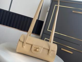 【AS6143-5】 CHANEL シャネル バッグ コピー 26年春夏 プレコレクション スモール ボーリング バッグ シャイニー グレインド カーフスキン ショルダーバッグ